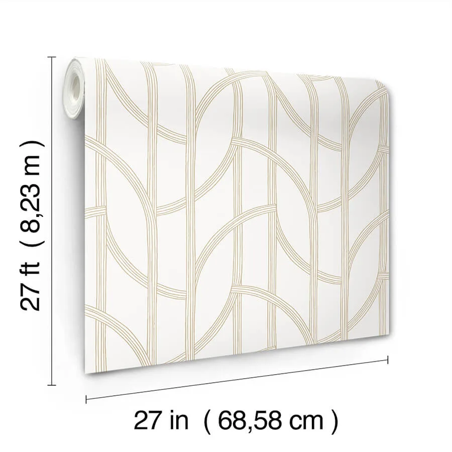 A-Street Prints Salvo - Gold Wallpaper | Buy Online A-Street Prints Salvo wallpaper, color Gold, SKU 4172-82008