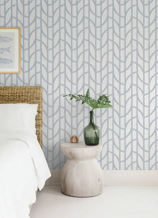 A-Street Prints Salvo wallpaper, color Navy, SKU 4172-82010