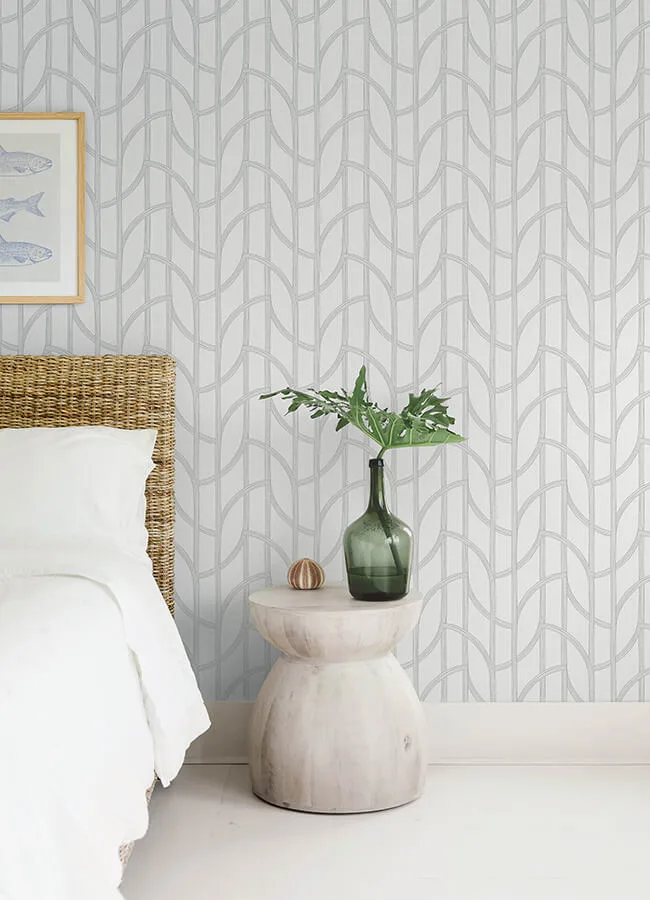 A-Street Prints Salvo - Silver Wallpaper | Buy Online A-Street Prints Salvo wallpaper, color Silver, SKU 4172-82011