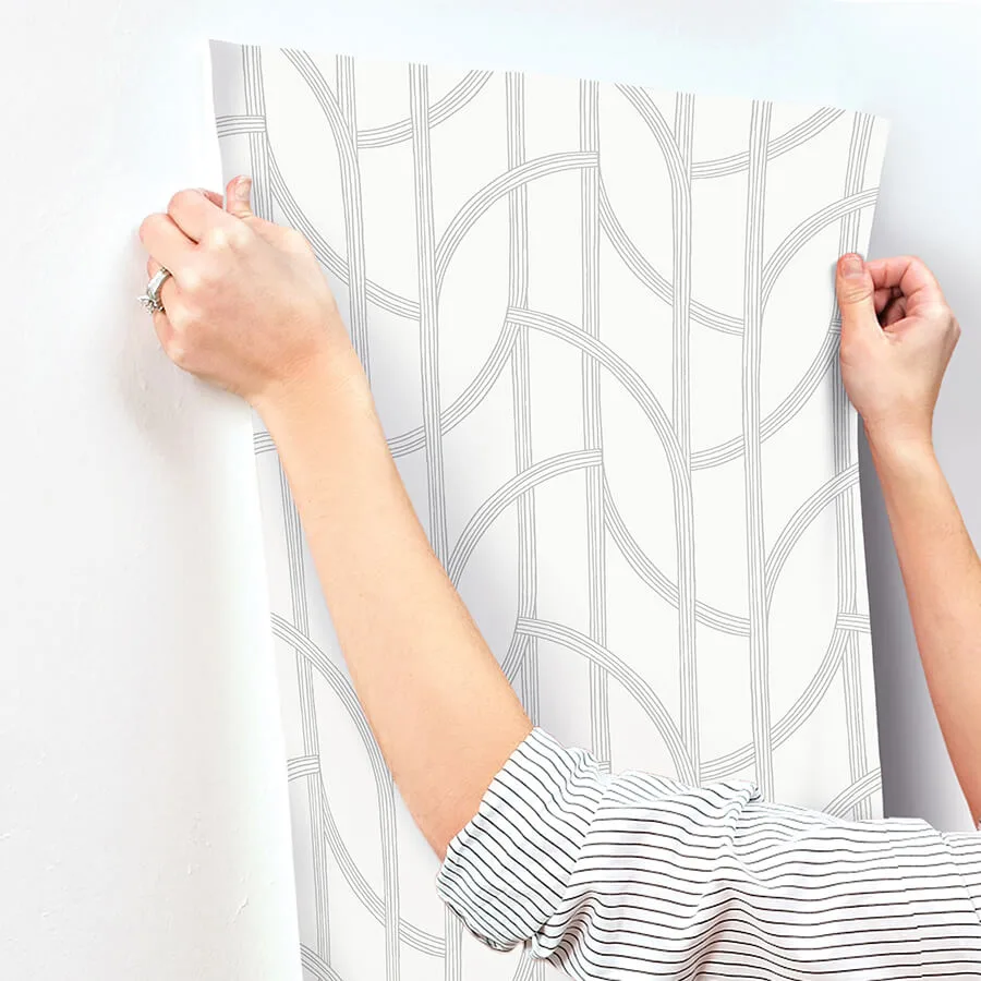 A-Street Prints Salvo - Silver Wallpaper | Buy Online A-Street Prints Salvo wallpaper, color Silver, SKU 4172-82011