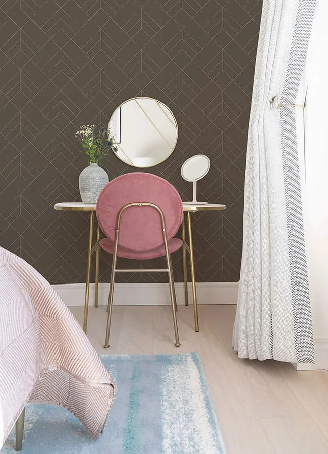 A-Street Prints Sander - Chocolate Wallpaper | Buy Online A-Street Prints Sander wallpaper, color Chocolate, SKU 4066-26549