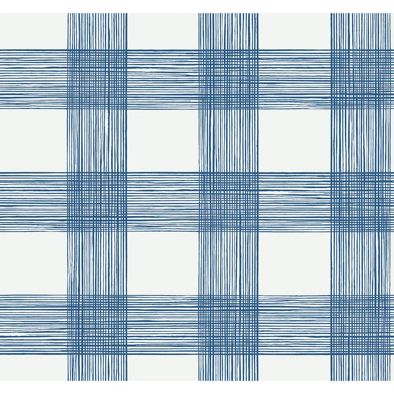 A-Street Prints Scarborough wallpaper, color Indigo, SKU 2927-80902