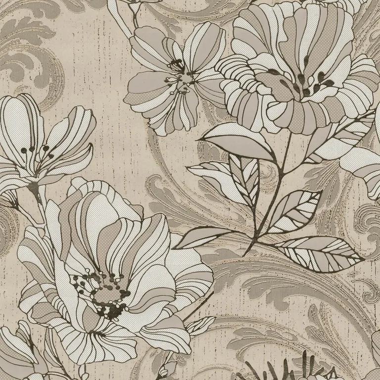 A-Street Prints Selene wallpaper, color Gold, SKU 4019-86402