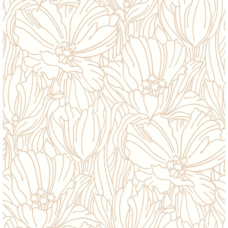 A-Street Prints Selwyn wallpaper, color Copper, SKU 2970-87358