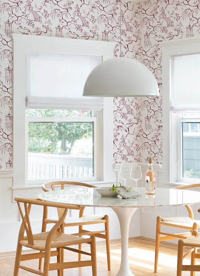 A-Street Prints Serena - Plum Wallpaper | Buy Online A-Street Prints Serena wallpaper, color Plum, SKU 4120-26806