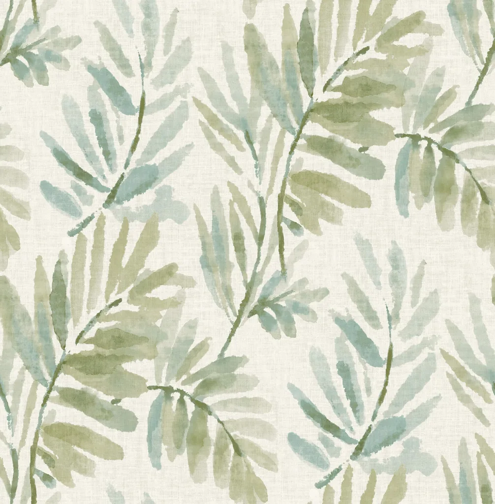 A-Street Prints Serenade wallpaper, color Sea Green, SKU 4177-27744