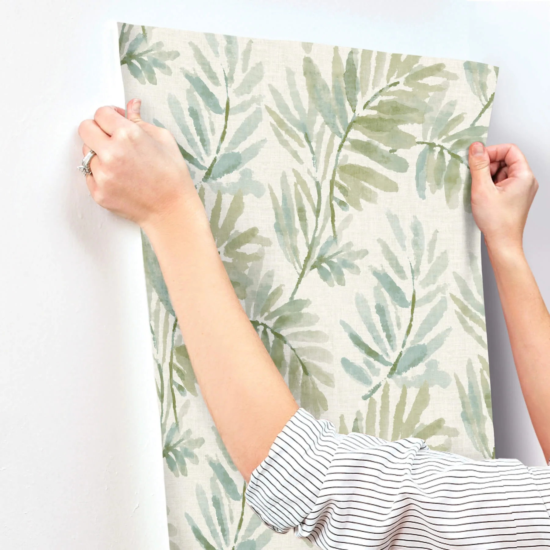 A-Street Prints Serenade - Sea Green Wallpaper | Buy Online A-Street Prints Serenade wallpaper, color Sea Green, SKU 4177-27744
