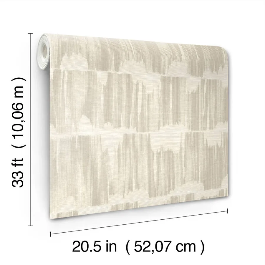 A-Street Prints Serendipity wallpaper, color Beige, SKU 4172-24345
