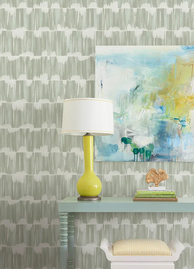 A-Street Prints Serendipity wallpaper, color Seafoam, SKU 4172-27524