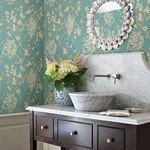 A-Street Prints Serenity - Turquoise Wallpaper | Buy Online A-Street Prints Serenity wallpaper, color Turquoise, SKU 2702-22759
