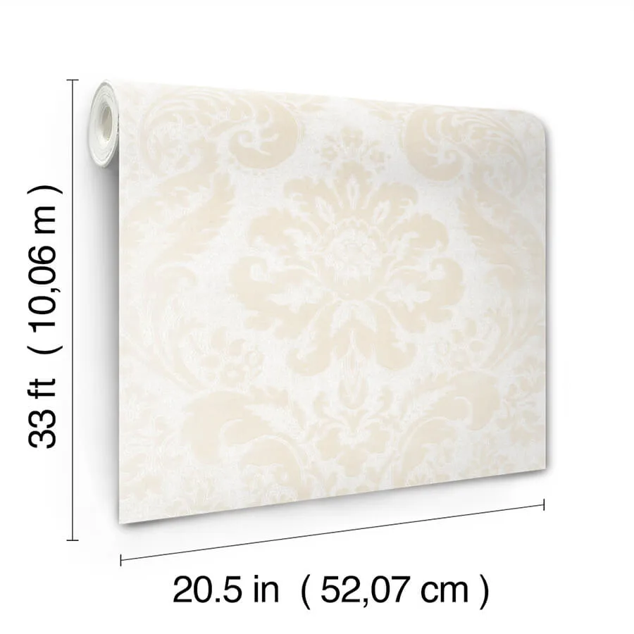 A-Street Prints Shadow - Cream Wallpaper | Buy Online A-Street Prints Shadow wallpaper, color Cream, SKU 4147-87390