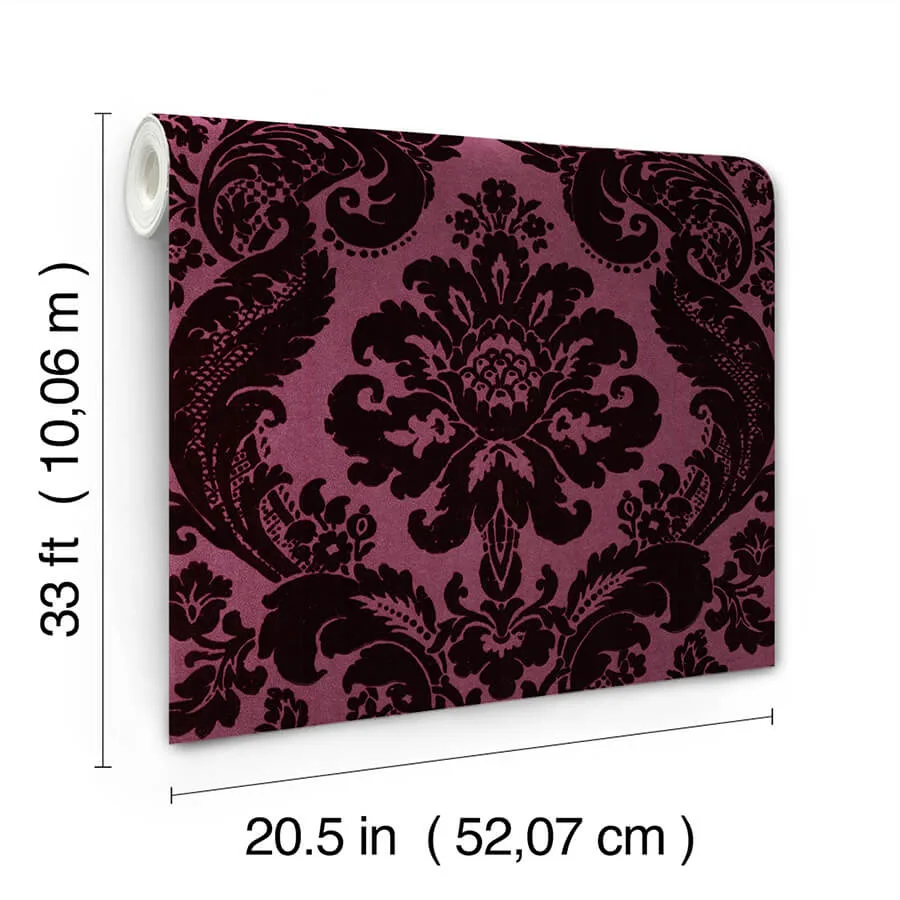A-Street Prints Shadow - Merlot Wallpaper | Buy Online A-Street Prints Shadow wallpaper, color Merlot, SKU 4147-87315