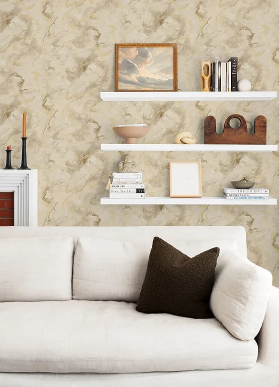 A-Street Prints Silenus wallpaper, color Gold, SKU 4105-86601