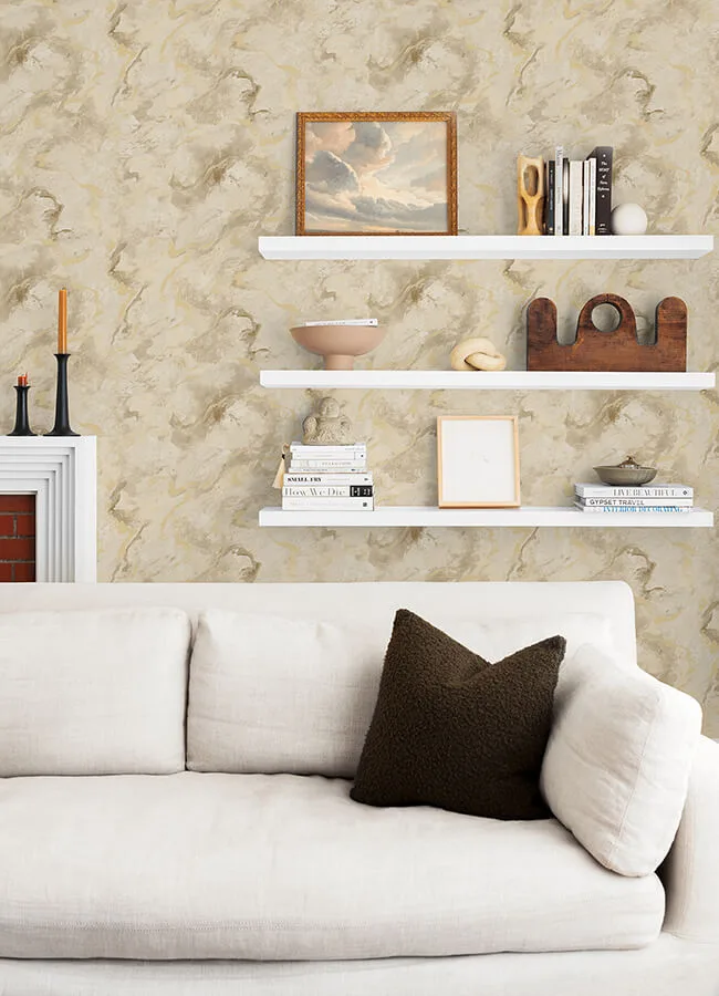 A-Street Prints Silenus - Gold Wallpaper | Buy Online A-Street Prints Silenus wallpaper, color Gold, SKU 4105-86601