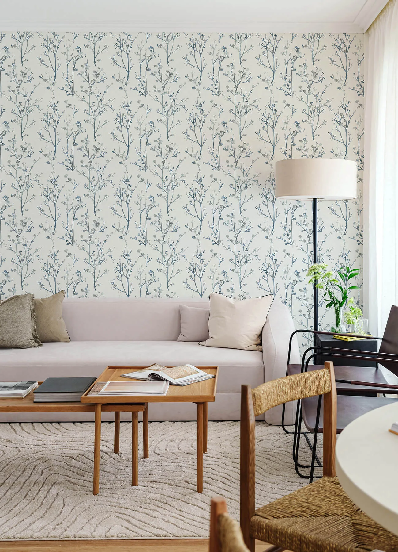 A-Street Prints Silverling wallpaper, color Blue, SKU 4177-27721