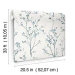 A-Street Prints Silverling - Blue Wallpaper | Buy Online A-Street Prints Silverling wallpaper, color Blue, SKU 4177-27721