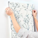 A-Street Prints Silverling - Blue Wallpaper | Buy Online A-Street Prints Silverling wallpaper, color Blue, SKU 4177-27721
