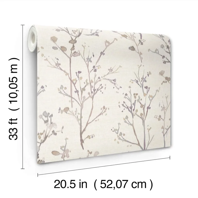 A-Street Prints Silverling wallpaper, color Lavender, SKU 4177-27722
