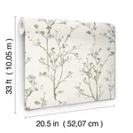 A-Street Prints Silverling wallpaper, color Moss, SKU 4177-27719