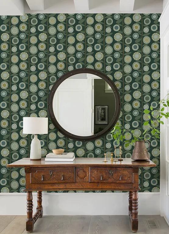 A-Street Prints Sisu wallpaper, color Evergreen, SKU 4066-26551