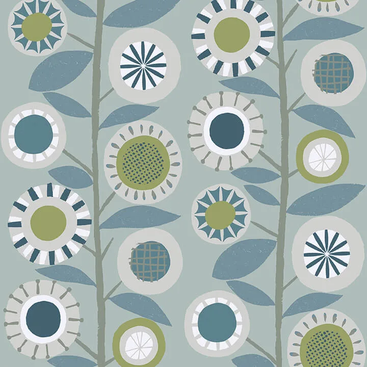 A-Street Prints Sisu wallpaper, color Light Blue, SKU 4066-26554
