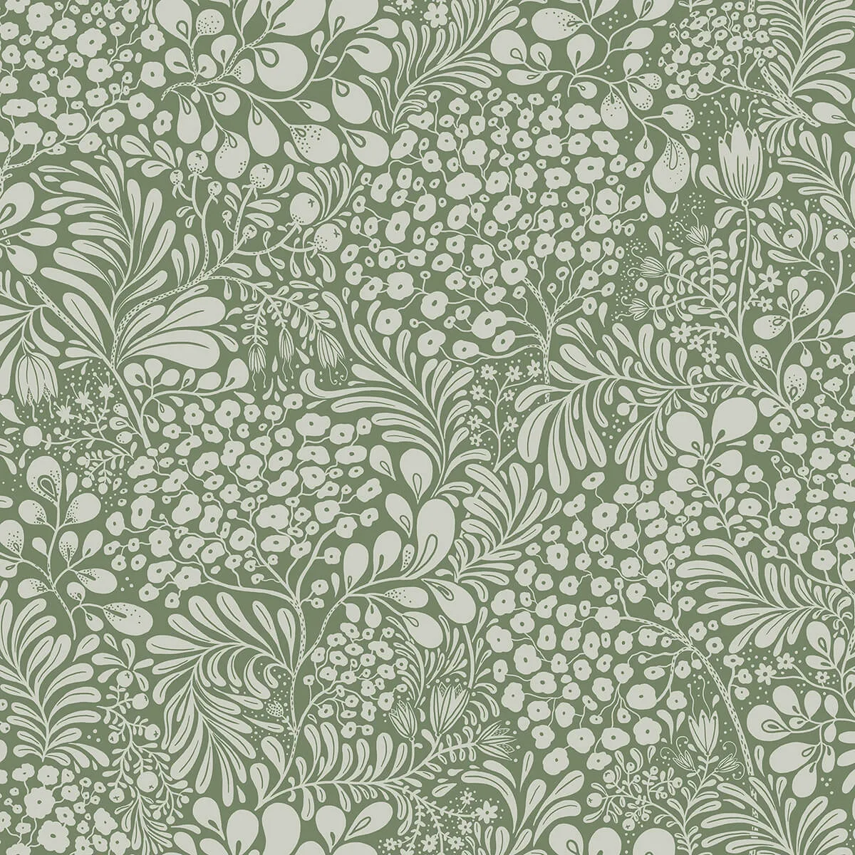 A-Street Prints Siv wallpaper, color Dark Green, SKU 2932-65125
