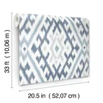 A-Street Prints Solola - Blue Wallpaper | Buy Online A-Street Prints Solola wallpaper, color Blue, SKU 4146-27238