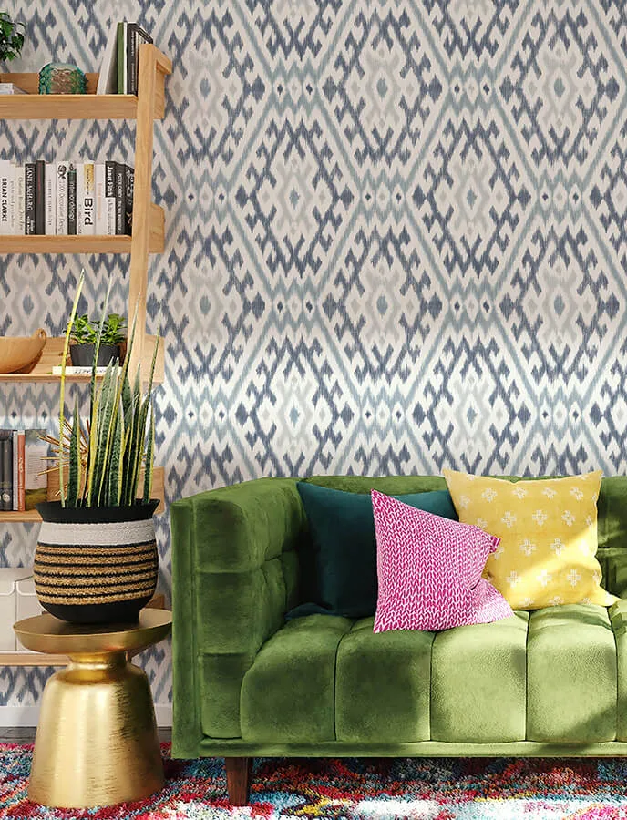 A-Street Prints Solola - Blue Wallpaper | Buy Online A-Street Prints Solola wallpaper, color Blue, SKU 4146-27238