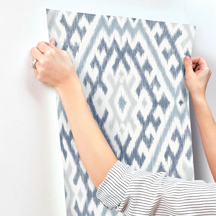 A-Street Prints Solola - Blue Wallpaper | Buy Online A-Street Prints Solola wallpaper, color Blue, SKU 4146-27238