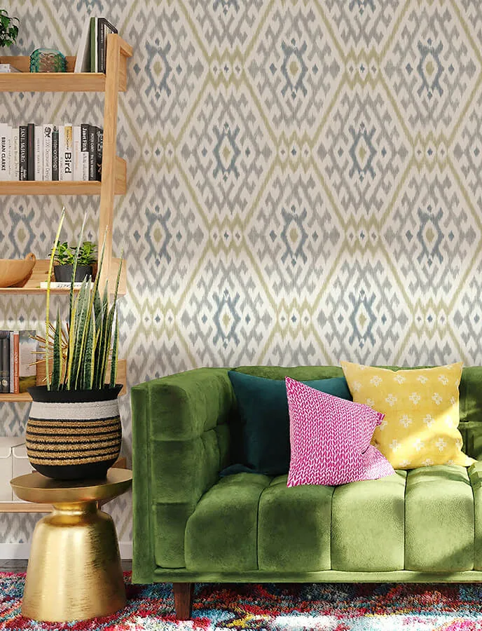 A-Street Prints Solola - Chartreuse Wallpaper | Buy Online A-Street Prints Solola wallpaper, color Chartreuse, SKU 4146-27235