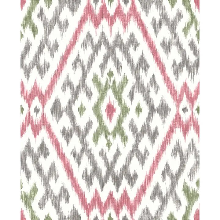 A-Street Prints Solola wallpaper, color Fuchsia, SKU 4146-27237