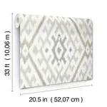 A-Street Prints Solola wallpaper, color Stone, SKU 4146-27239