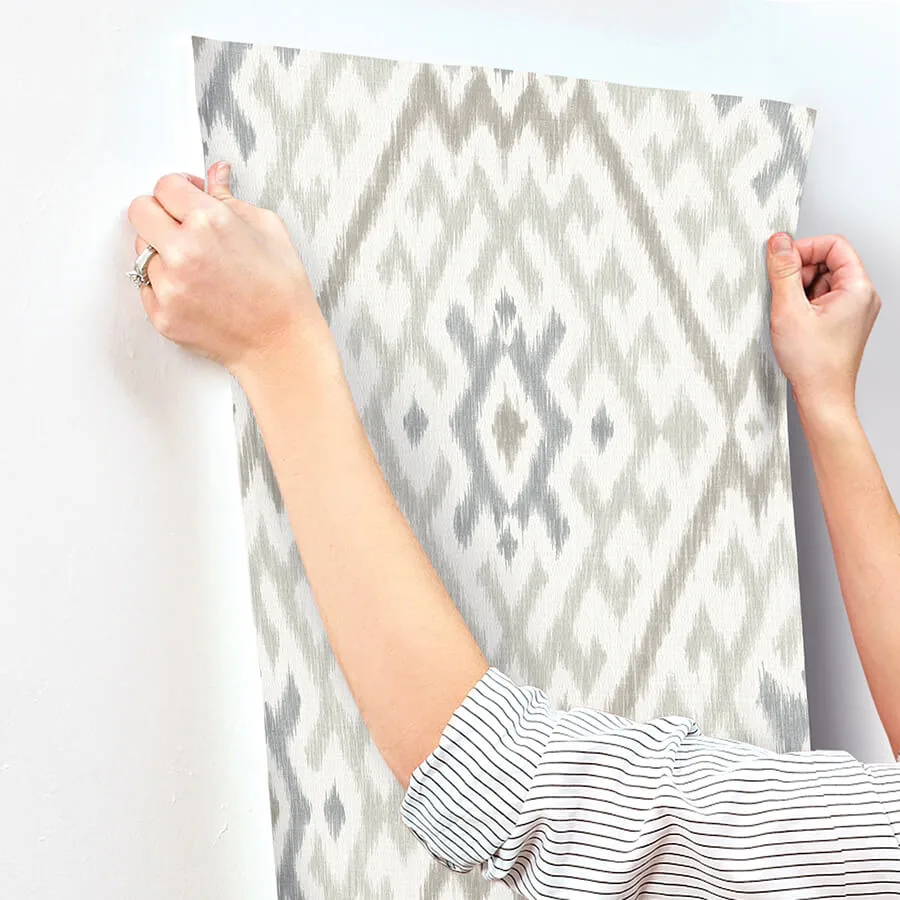 A-Street Prints Solola wallpaper, color Stone, SKU 4146-27239