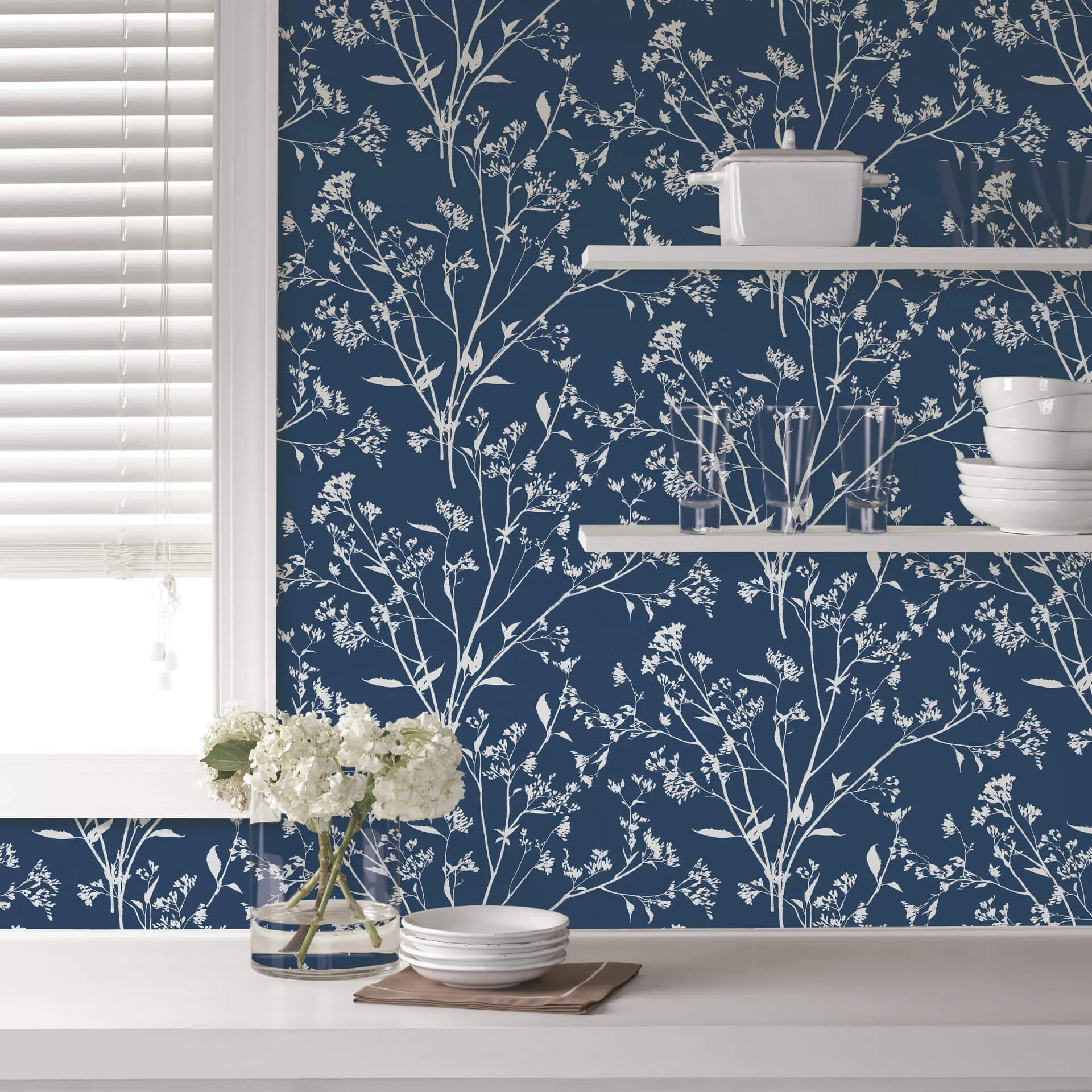 A-Street Prints Southport wallpaper, color Navy, SKU 2927-80712