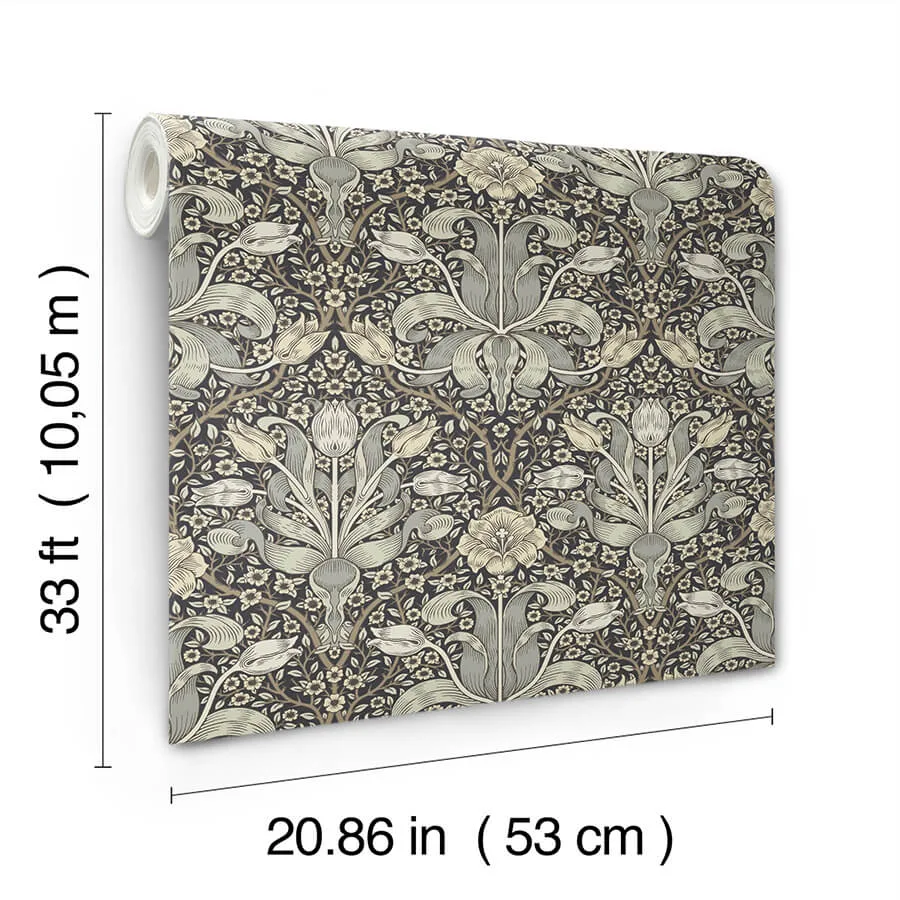A-Street Prints Spring Thicket - Blue Wallpaper | Buy Online A-Street Prints Spring Thicket wallpaper, color Blue, SKU 4171-82068