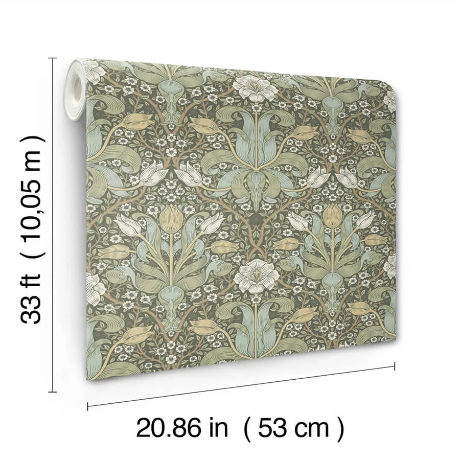 A-Street Prints Spring Thicket - Green Wallpaper | Buy Online A-Street Prints Spring Thicket wallpaper, color Green, SKU 4171-82067