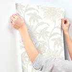A-Street Prints Star Flower - Beige Wallpaper | Buy Online A-Street Prints Star Flower wallpaper, color Beige, SKU 4172-27515