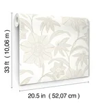A-Street Prints Star Flower - Beige Wallpaper | Buy Online A-Street Prints Star Flower wallpaper, color Beige, SKU 4172-27515