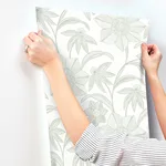 A-Street Prints Star Flower - Light Green Wallpaper | Buy Online A-Street Prints Star Flower wallpaper, color Light Green, SKU 4172-27513