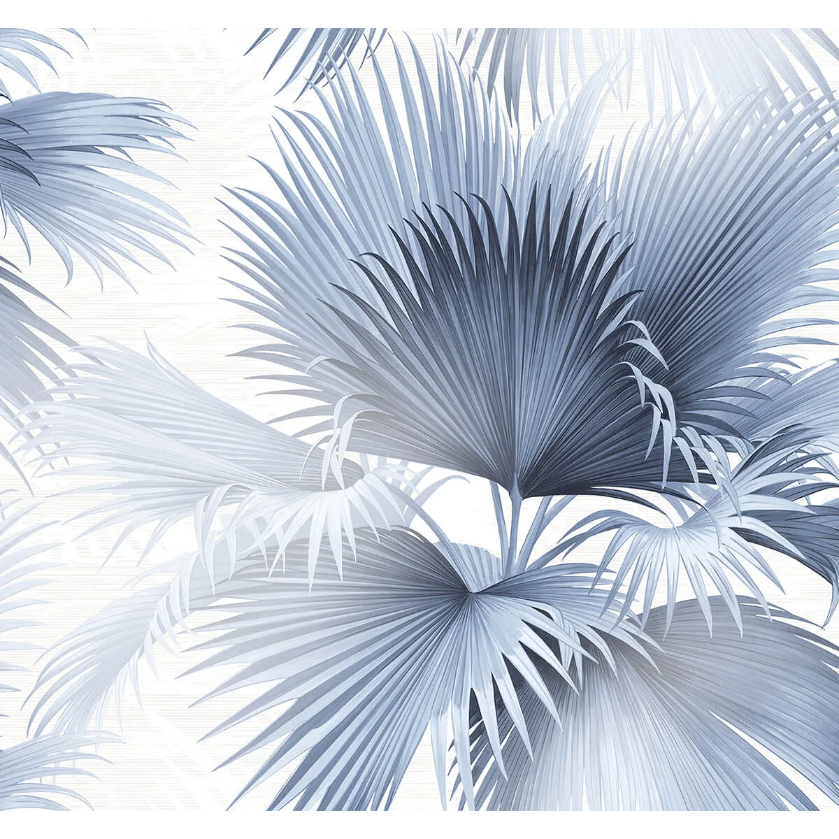 A-Street Prints Summer Palm wallpaper, color Blue, SKU 2927-40102