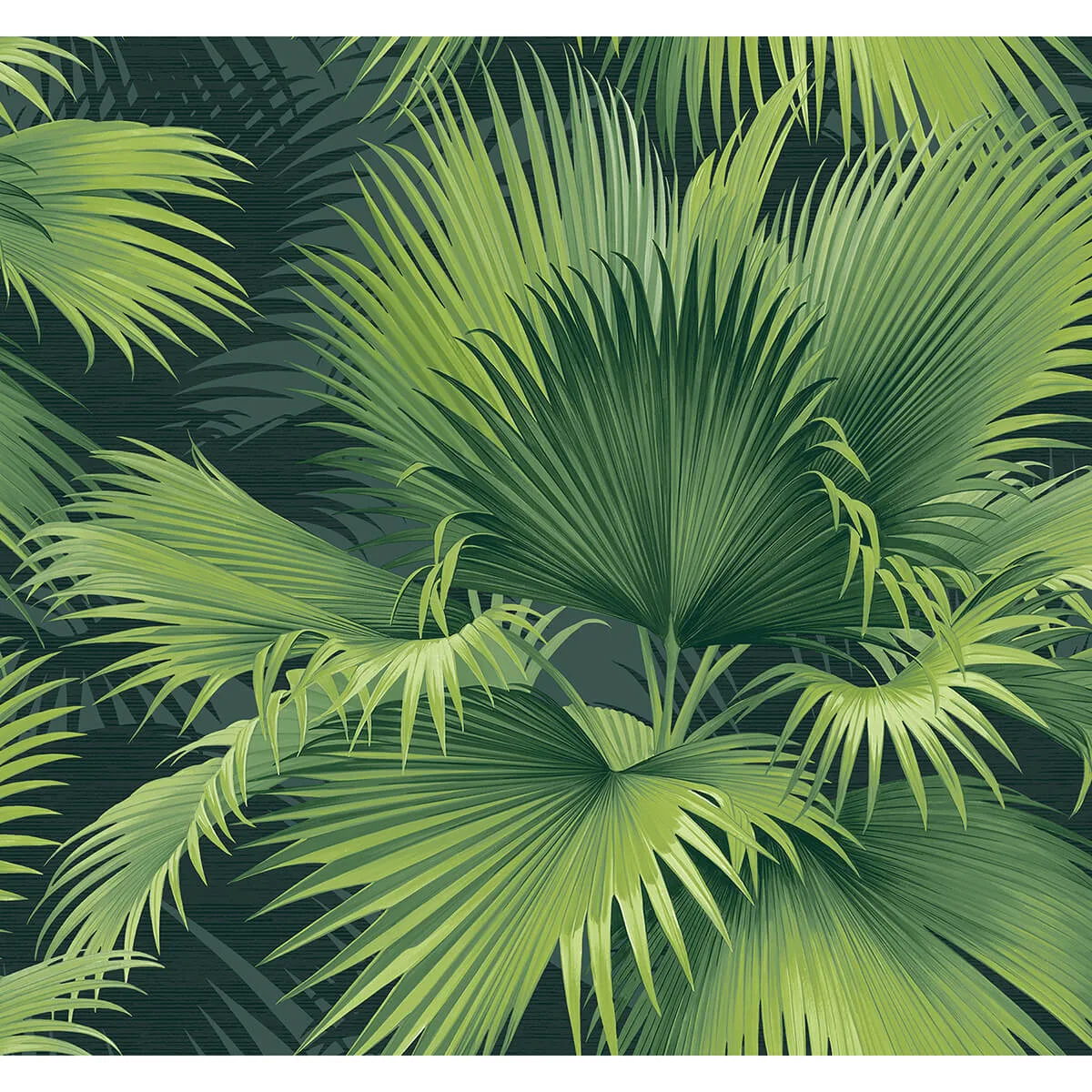 A-Street Prints Summer Palm wallpaper, color Dark Green, SKU 2927-40104