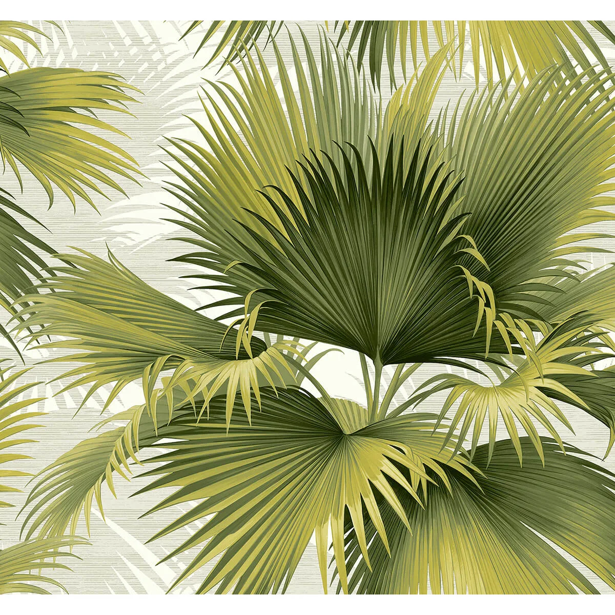 A-Street Prints Summer Palm wallpaper, color Green, SKU 2927-40114