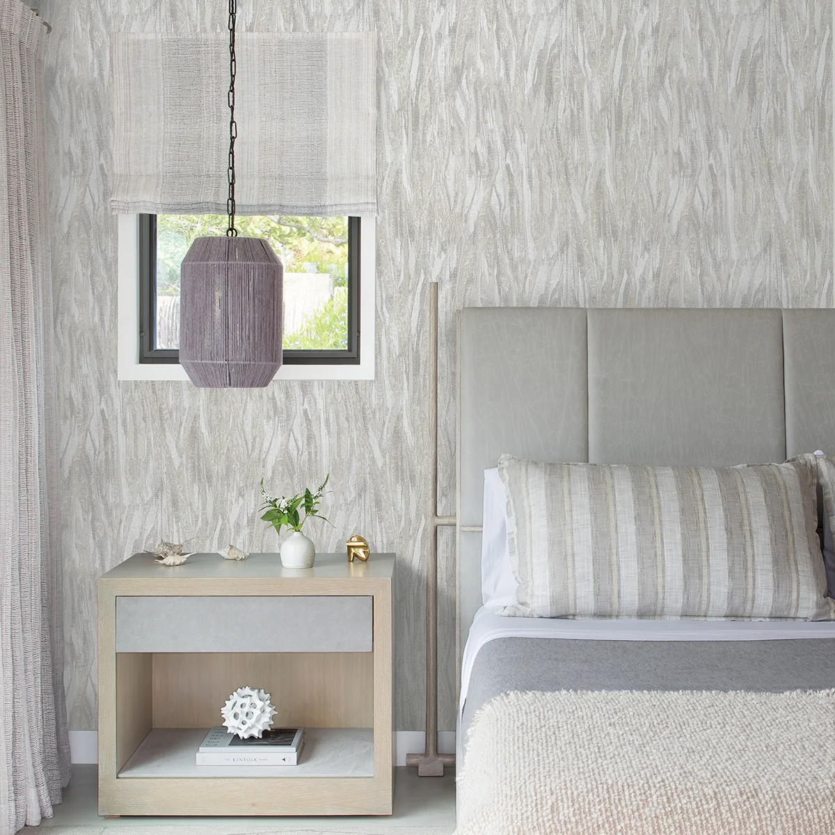 A-Street Prints Suna wallpaper, color Silver, SKU 4019-86485