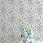 A-Street Prints Sunset Harbor Rose - Bella Lina Blue Wallpaper | Buy Online A-Street Prints Sunset Harbor Rose wallpaper, color Bella Lina Blue, SKU AST4656