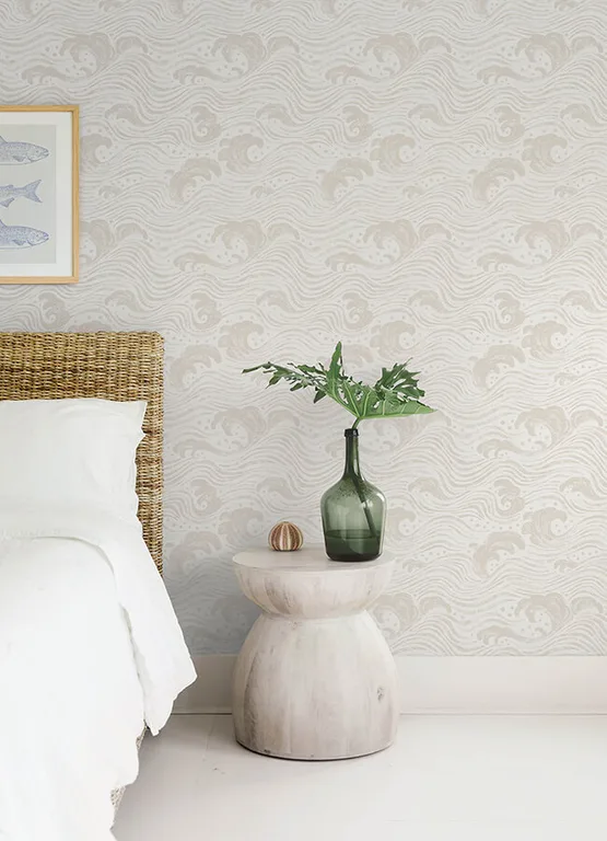 A-Street Prints Swell wallpaper, color Beige, SKU 4172-27508