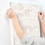 A-Street Prints Swell - Beige Wallpaper | Buy Online A-Street Prints Swell wallpaper, color Beige, SKU 4172-27508