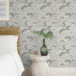 A-Street Prints Swell - Charcoal Wallpaper | Buy Online A-Street Prints Swell wallpaper, color Charcoal, SKU 4172-27510