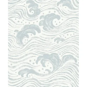 A-Street Prints Swell wallpaper, color Light Blue, SKU 4172-27509