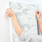 A-Street Prints Swell - Light Blue Wallpaper | Buy Online A-Street Prints Swell wallpaper, color Light Blue, SKU 4172-27509