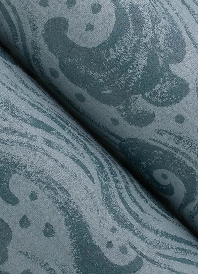 A-Street Prints Swell - Teal Wallpaper | Buy Online A-Street Prints Swell wallpaper, color Teal, SKU 4172-27511